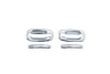 AVS 07-13 Chevy Silverado 1500 Door Handle Covers (2 Door) 4pc Set - Chrome