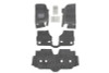 BedRug 07-16 Jeep JK Unlimited 4Dr Front 4pc Floor Kit (Incl Heat Shields)