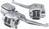 Bikers Choice 96-06 Big Twin 96-03 XL With 11/16 Bore Master Cylinder Chrome Handlebar Control Kit