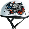 Skid Lids White Rose Original Helmet - Small