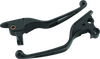 Bikers Choice 08-13 FLH FLT / 08-16 FLHR Vortex Lever Set Black