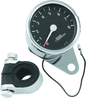 Bikers Choice Big Twin & XL Mechanical Custom Mini Tachometer Black Face 8000 Rpm 2 1/2 Inch