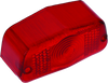 Bikers Choice Small Custom Tail Lamp Lamp Replacement Lens Lucas Style Red