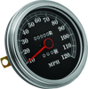 Bikers Choice 91-95 Softail Black Face Speedo With Dome Lens 2240:60 Front Drive Cast Dash Only