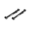 BLOX Racing V2 Billet Rear Lower Control Arms Poly Bushings 96-00 Honda Civic - Black