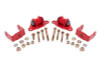 BMR 14-19 Chevrolet Corvette Transmission/Differential Mount - Red