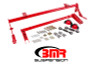 BMR 05-14 S197 Mustang Rear Bolt-On Hollow 35mm Xtreme Anti-Roll Bar Kit (Polyurethane) - Red