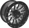 QuadBoss Wagon 14X7 4+3 4/156 Black Machined