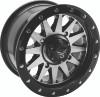 QuadBoss Wagon 14X7 4+3 4/156 Black Machined