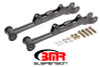 BMR 10-15 5th Gen Camaro Chrome Moly Non-Adj. Rear Lower Control Arms (Delrin) - Black Hammertone