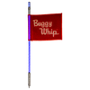 6FT LED Whip with Flag (Blue)