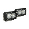 S2 Pro Black LED Auxiliary Light Pod Pair - Universal
