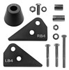 2009–2014 Polaris Ranger 700/800 Demon Heavy Duty Bracket Lift Kit