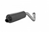 Single Slip On System W/ 4.25" Sport Muffler Blk AT-6704SP