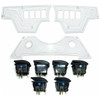 Polaris RZR XP 1000 8 Switch Dash Panel | 50 Caliber Racing