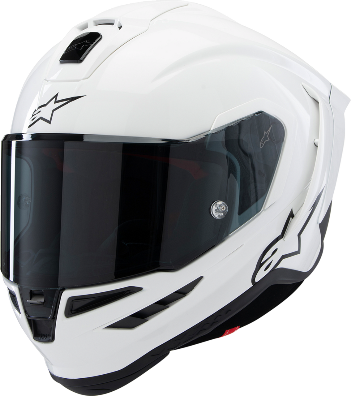 ALPINESTARS Supertech R10 Helmet - Solid - Gloss White - Small 8200124-2170-S