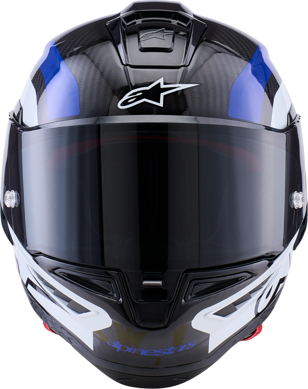 ALPINESTARS Supretech R10 Helmet - 22.06 - Arius - Gloss Black/White/Blue - 2XL 8203926-1647-2XL