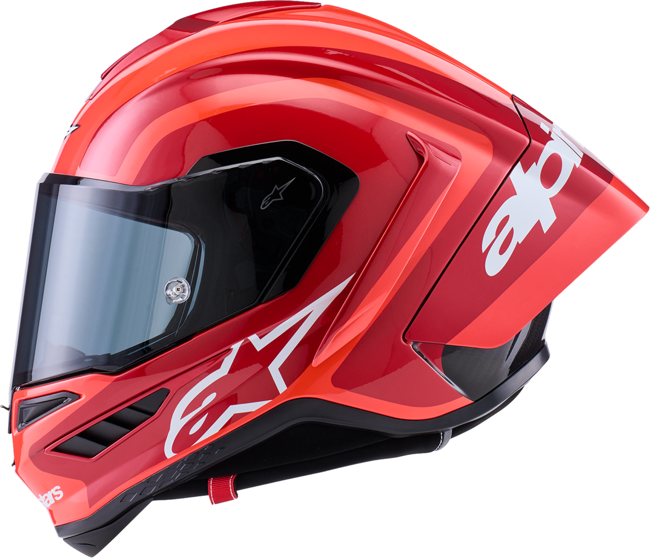 ALPINESTARS Supretech R10 Helmet - 22.06 - Arius - Gloss - Black/White/Double Red - 2XL 8203926-1683-2XL