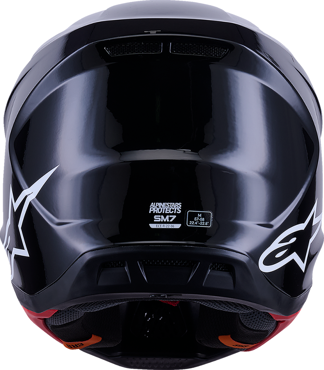 ALPINESTARS SM7 Helmet - Solid - Gloss Black - XS 8301426-1180-XS
