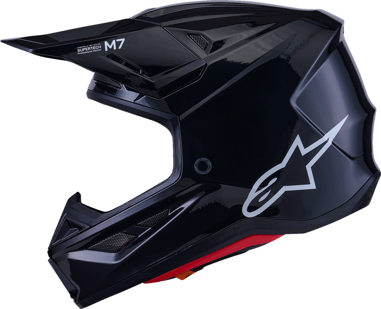 ALPINESTARS SM7 Helmet - Solid - Gloss Black - XL 8301426-1180-XL