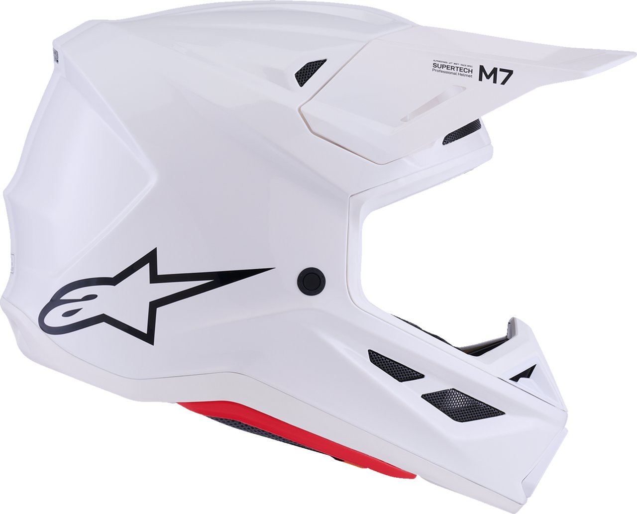 ALPINESTARS SM7 Helmet - Solid - Gloss White - Medium 8301426-2180-M