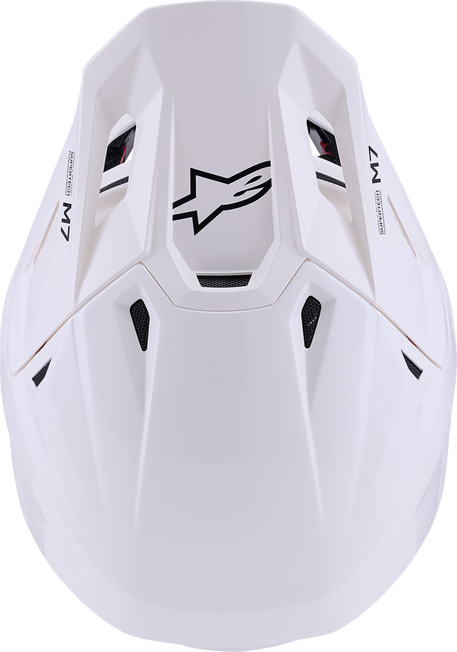 ALPINESTARS SM7 Helmet - Solid - Gloss White - 2XL 8301426-2180-XXL