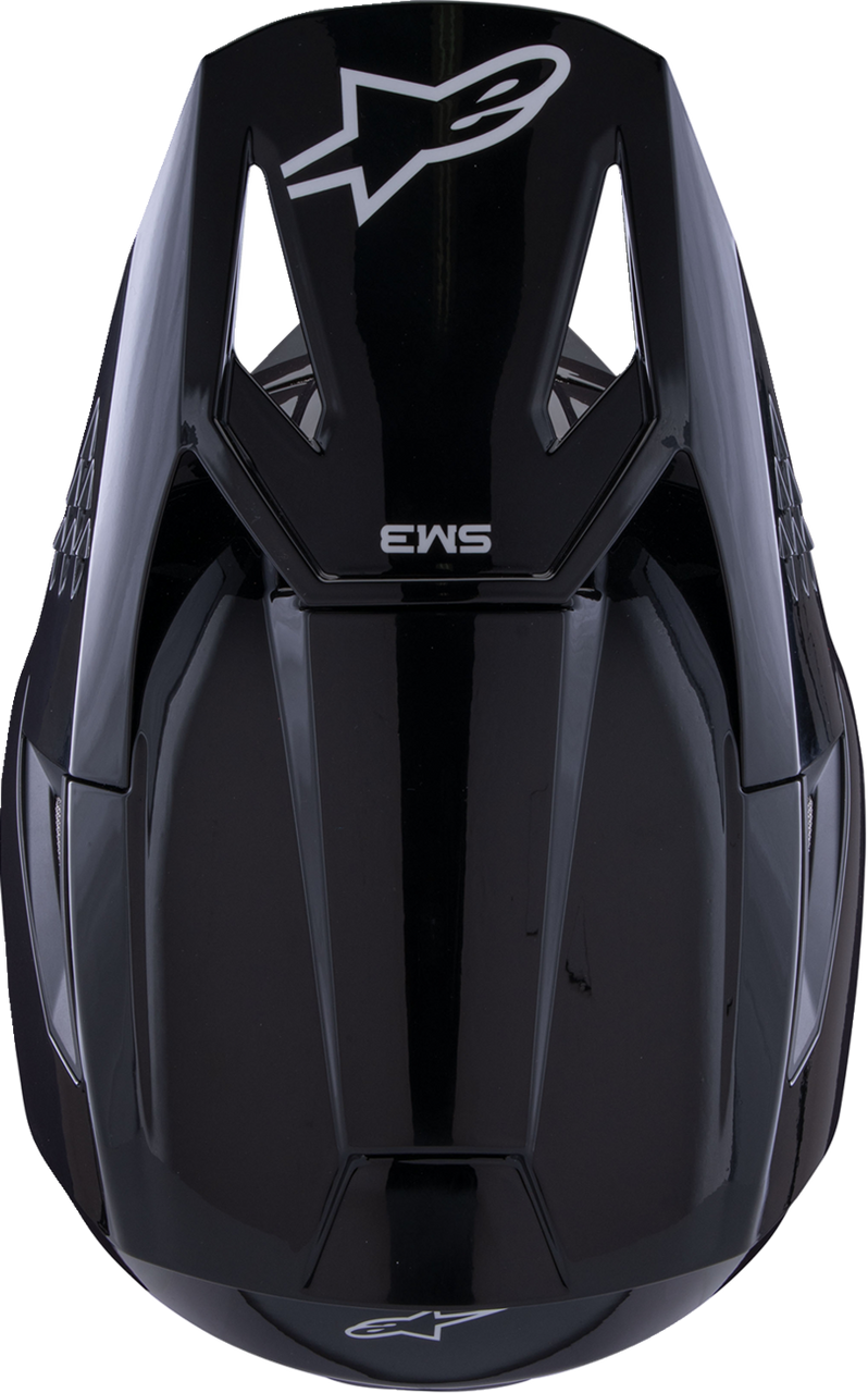 ALPINESTARS SM3 Helmet - Solid - Gloss Black - XL 8300326-1180-XL