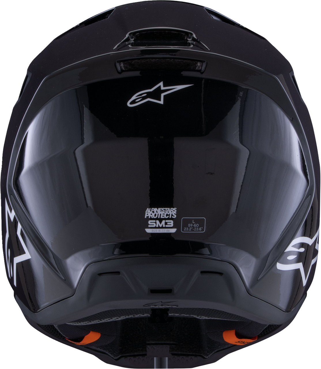 ALPINESTARS SM3 Helmet - Solid - Gloss Black - Medium 8300326-1180-M