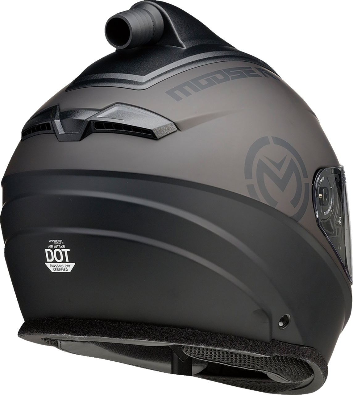 MOOSE OFFROAD Air Intake Helmet - Black - Small 0110-8092