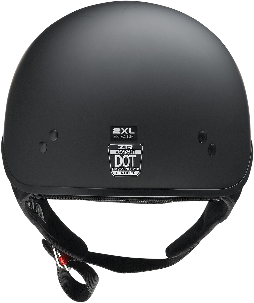 Z1R Vagrant NC Helmet - Flat Black - Large 0103-1375