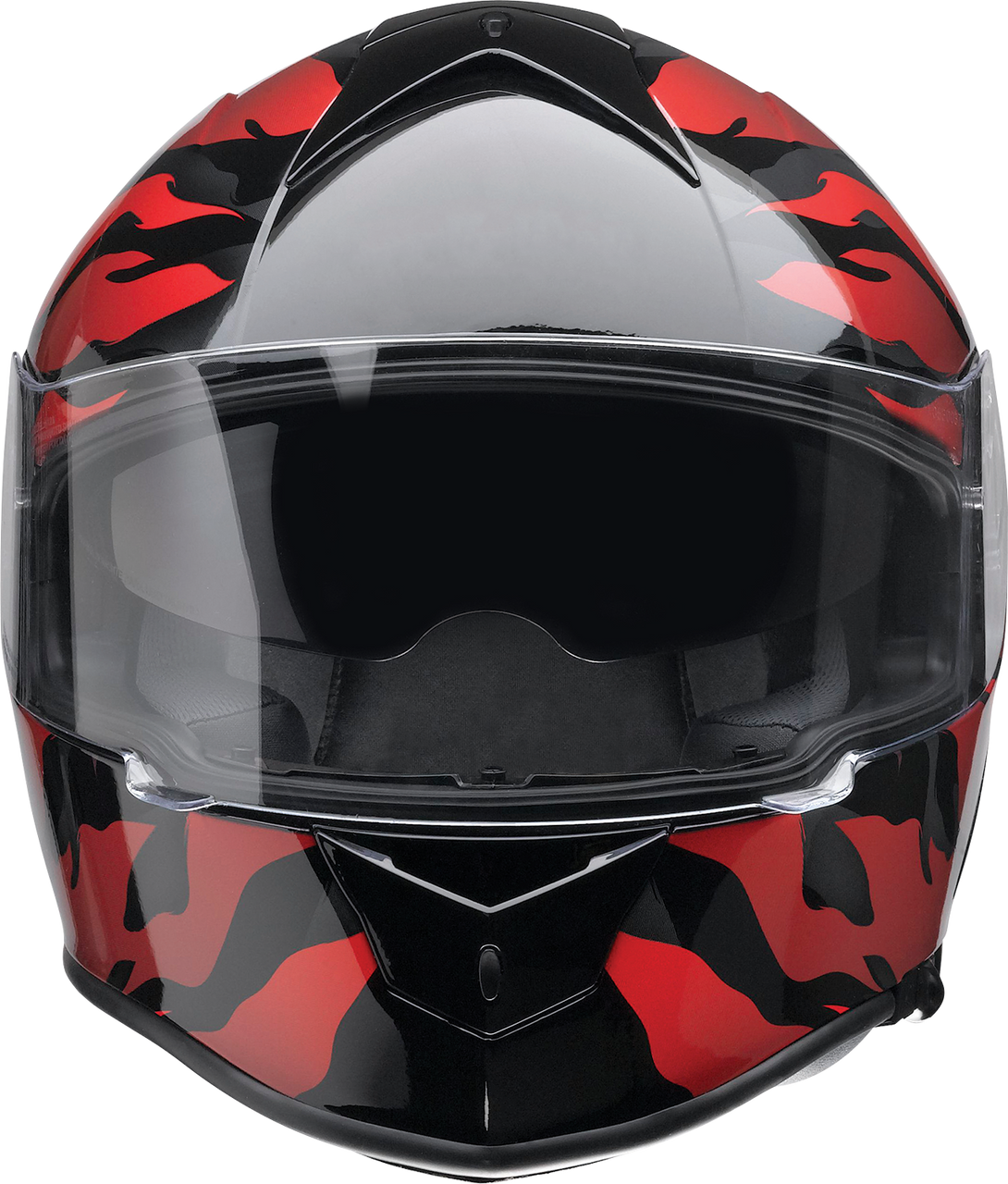 Z1R Warrant Helmet - Panthera - Black/Red - Medium 010115207
