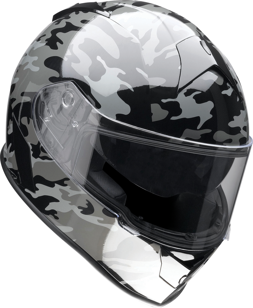 Z1R Warrant Helmet - Camo - Black/Gray - XL 0101-14369