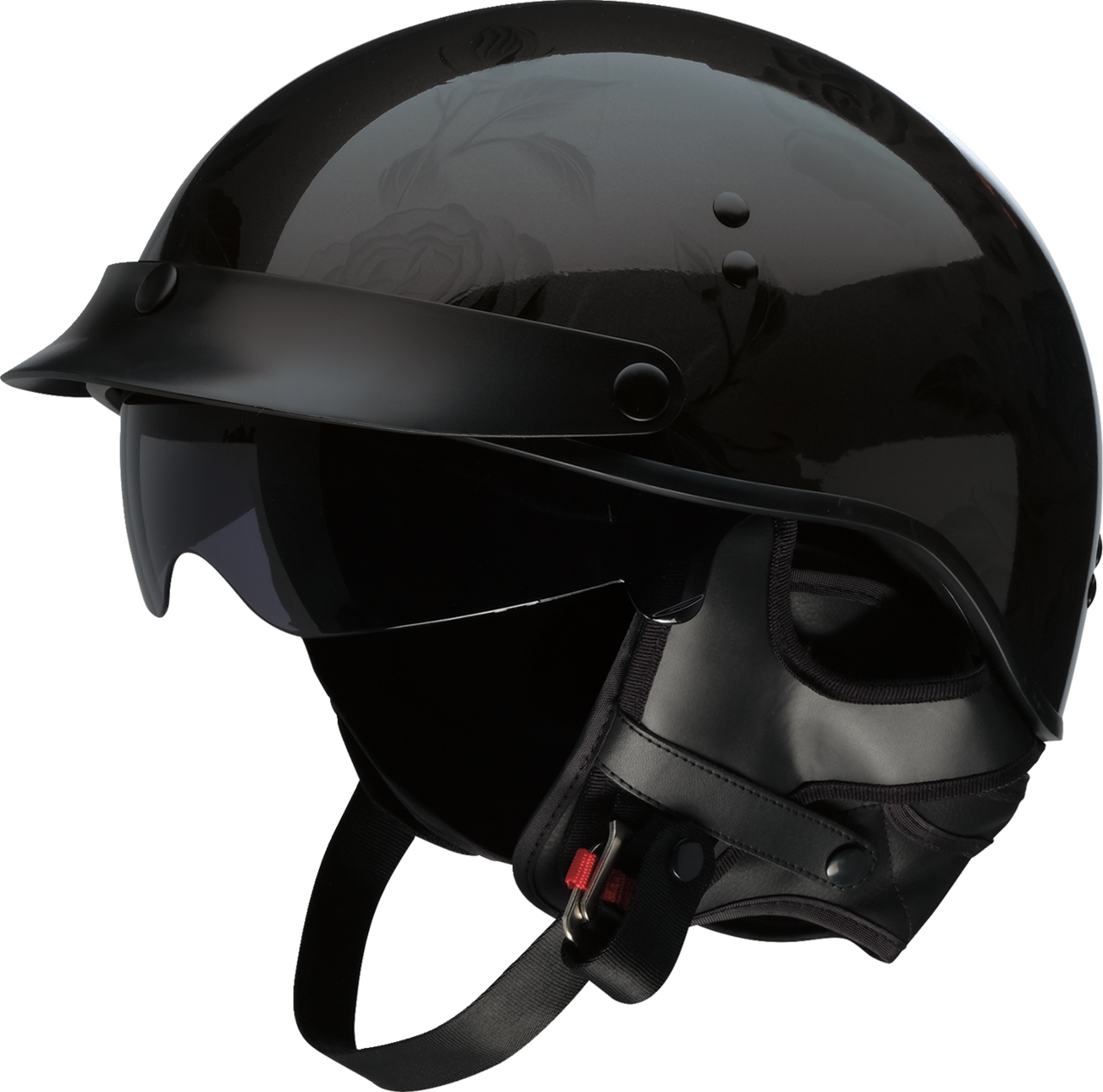 Z1R Vagrant NC Helmet - Rose - Black - Medium 0103-1452