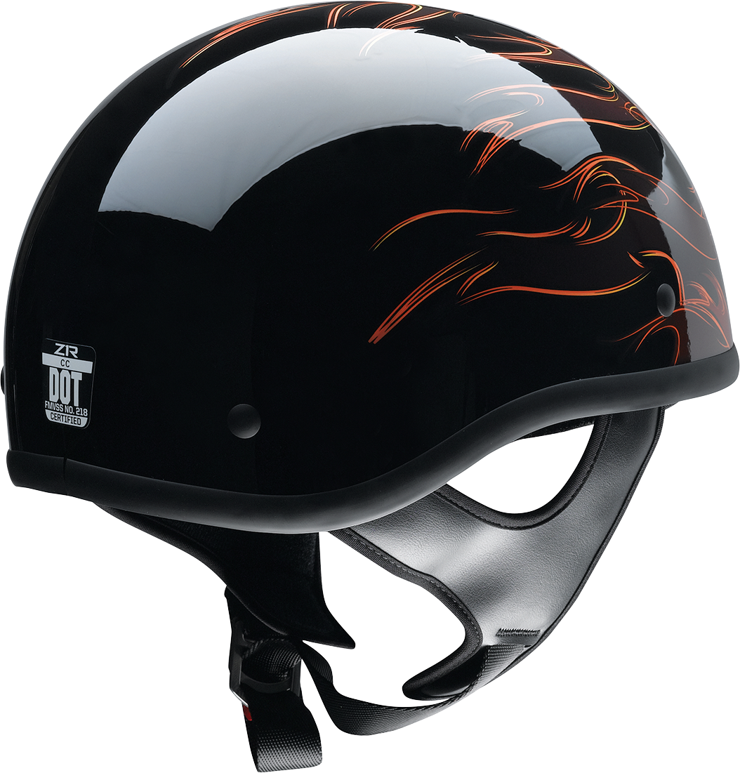 Z1R CC Beanie Helmet - Hellfire - Orange - 2XL 0103-1350