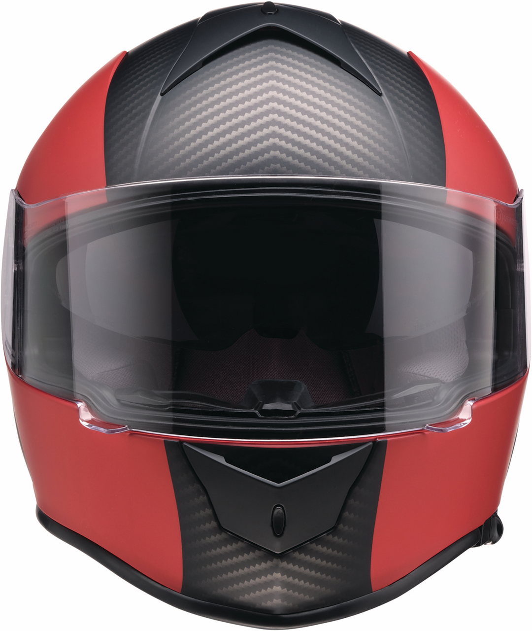 Z1R Warrant Helmet - Carbon - Red - 2XL 0101-17431