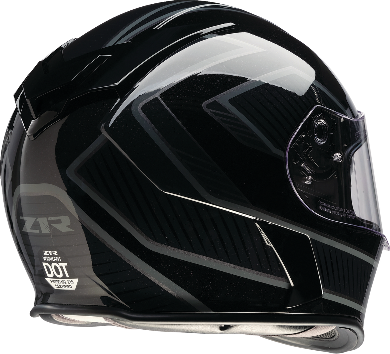 Z1R Warrant Helmet - Amplify - Black/Gray - XL 0101-17914