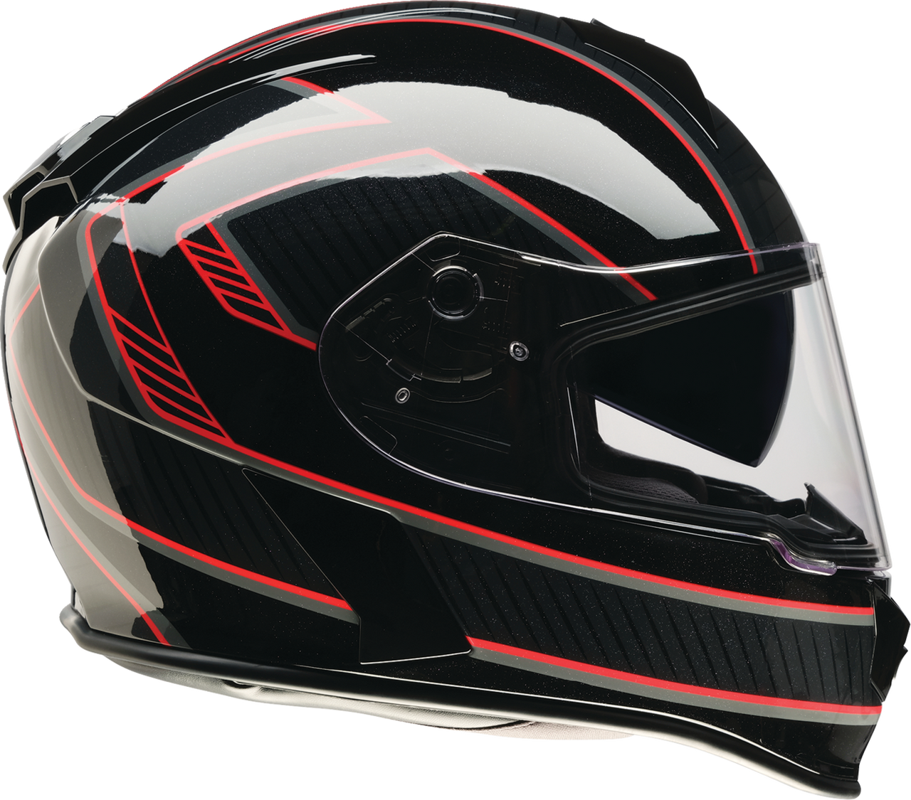 Z1R Warrant Helmet - Amplify - Black/Red - Medium 0101-17893