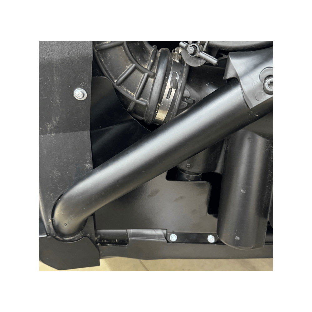 Polaris Xpedition Rear Mud Guards Under View