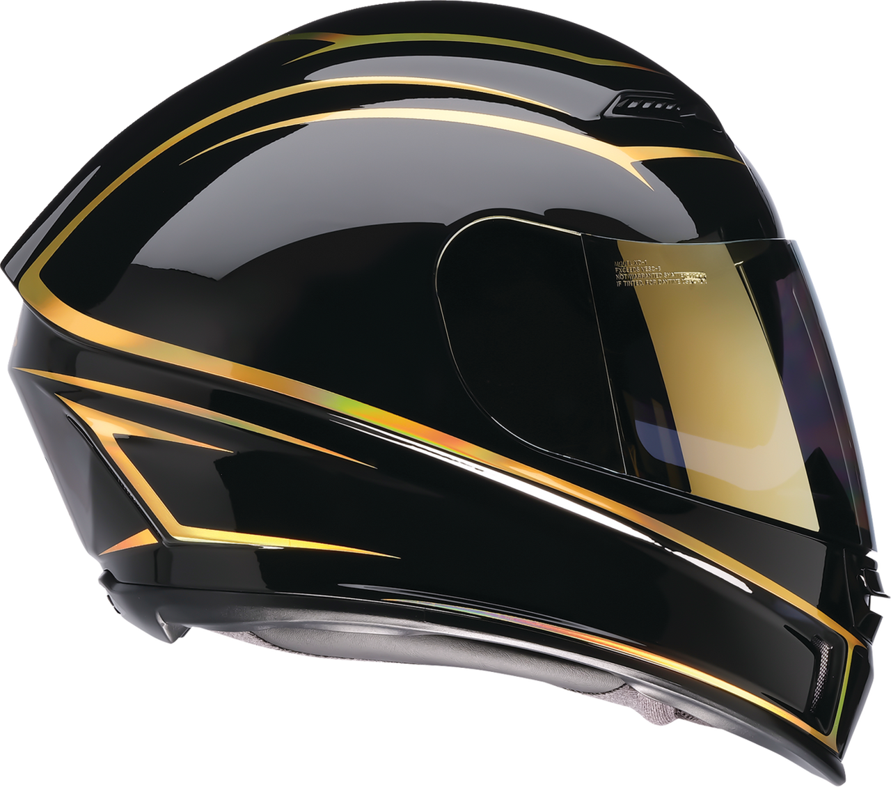 Z1R Jackal Helmet - Foil - Black/Gold - 2XL 0101-18409