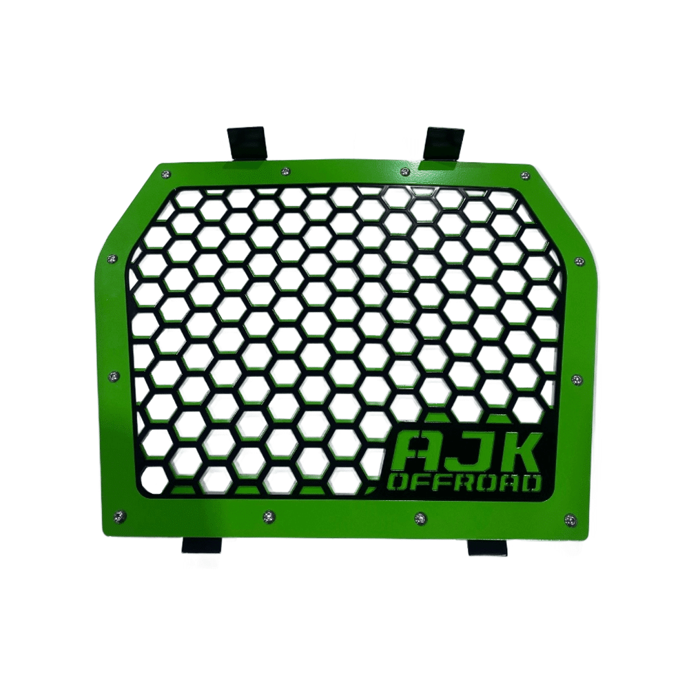 Kawasaki KRX Front Grill by AJK Offroad in Green