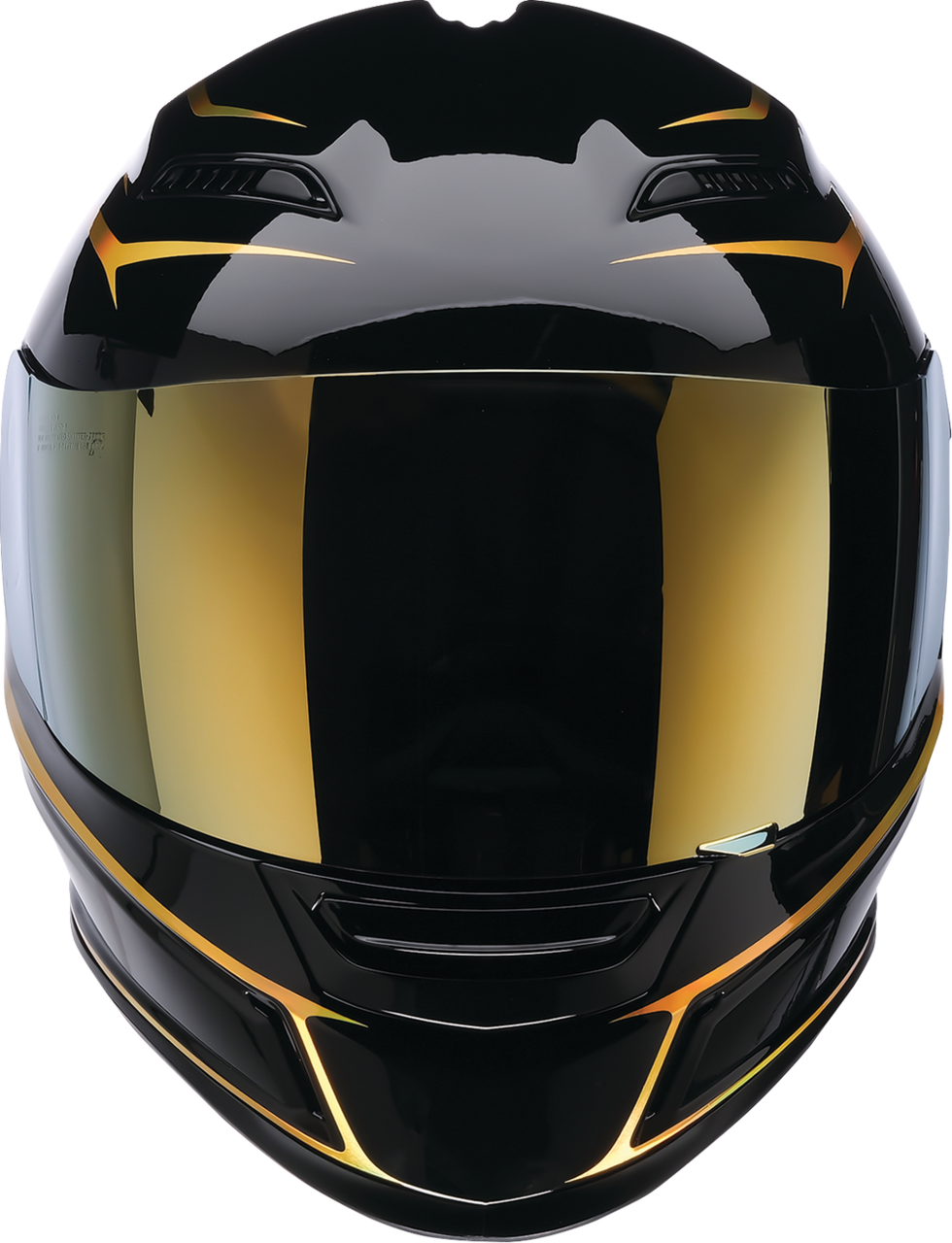 Z1R Jackal Helmet - Foil - Black/Gold - Small 0101-18405