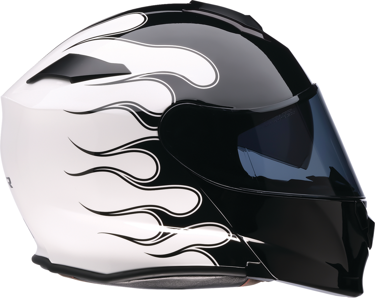 Z1R Solaris 2.0 Modular Helmet - Flame - Black/White - Medium 0100-2660