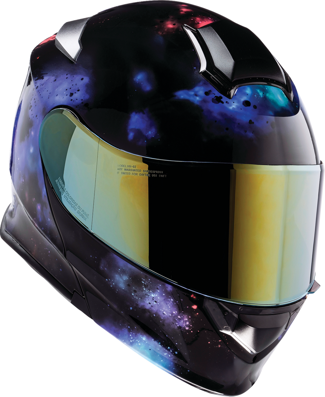 Z1R Solaris 2.0 Modular Helmet - Infinix - Black - Medium 0100-2601
