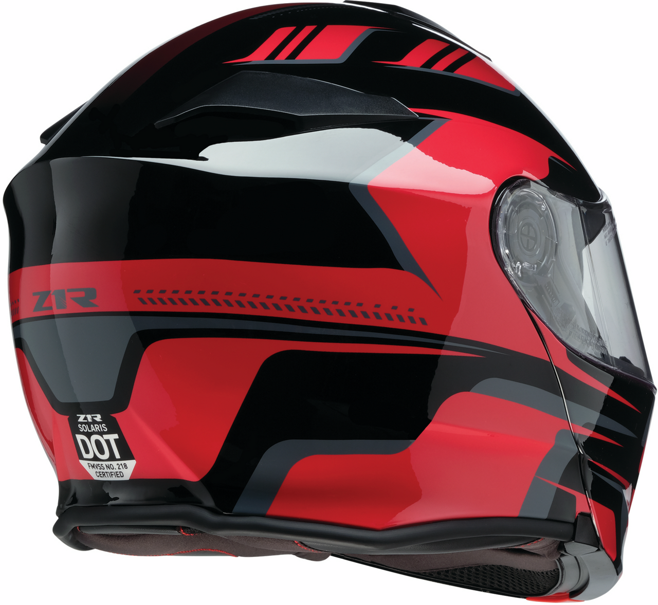 Z1R Solaris 2.0 Modular Helmet - Slater - Red - 4XL 0100-2560
