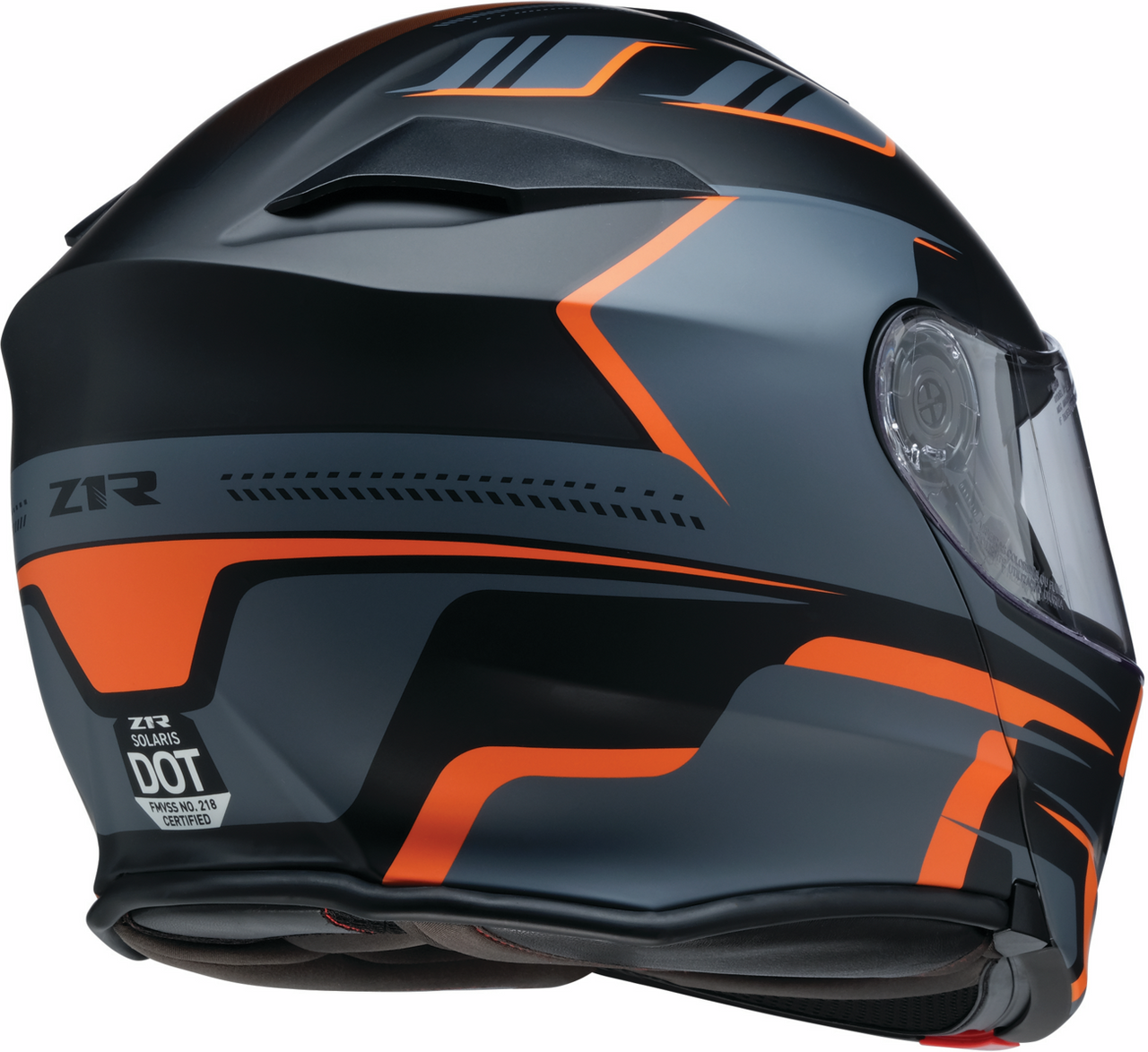 Z1R Solaris 2.0 Modular Helmet - Slater - Orange - Large 0100-2543