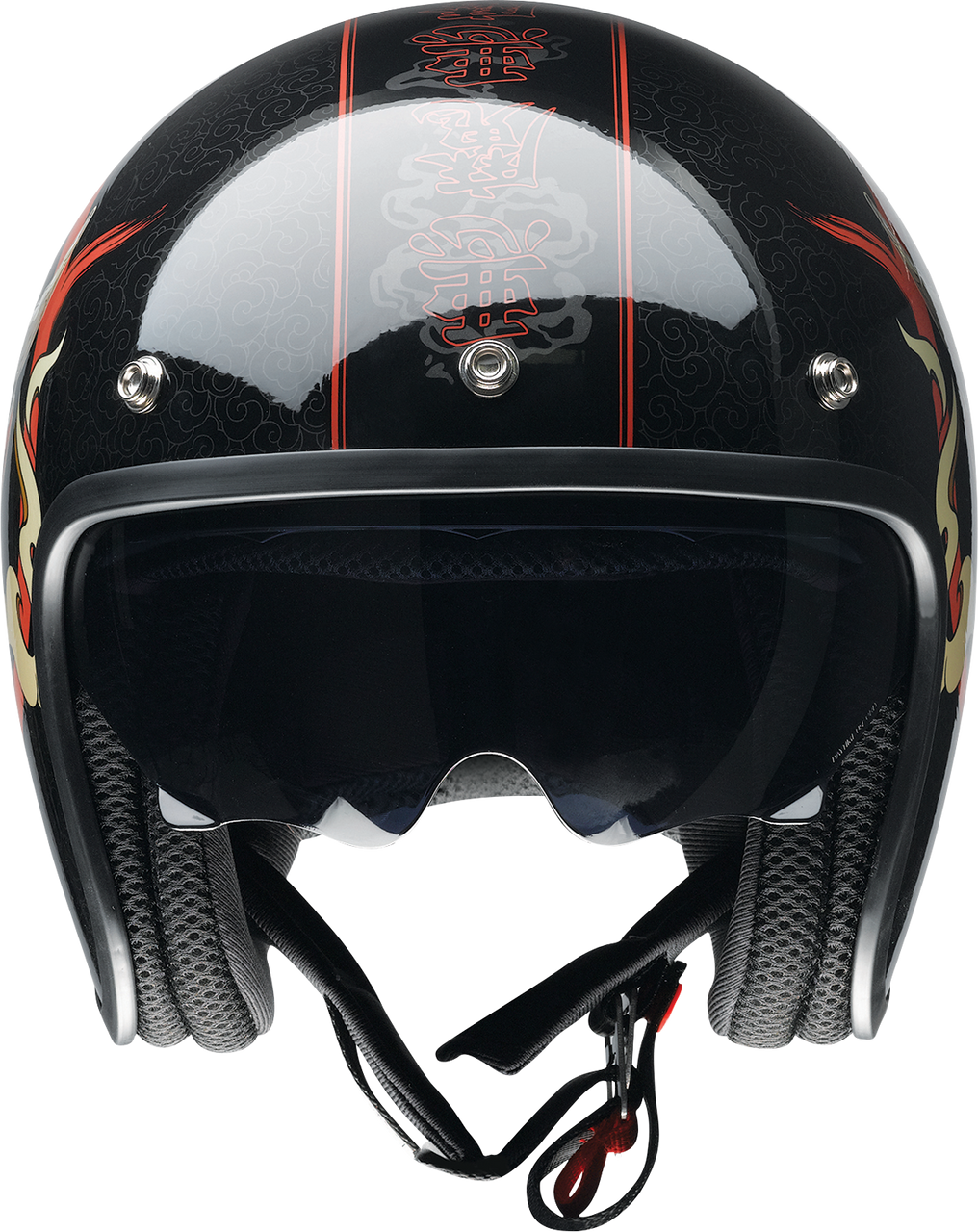 Z1R Saturn Helmet - Devilish - Gloss Black/Red - XS 0104-2876