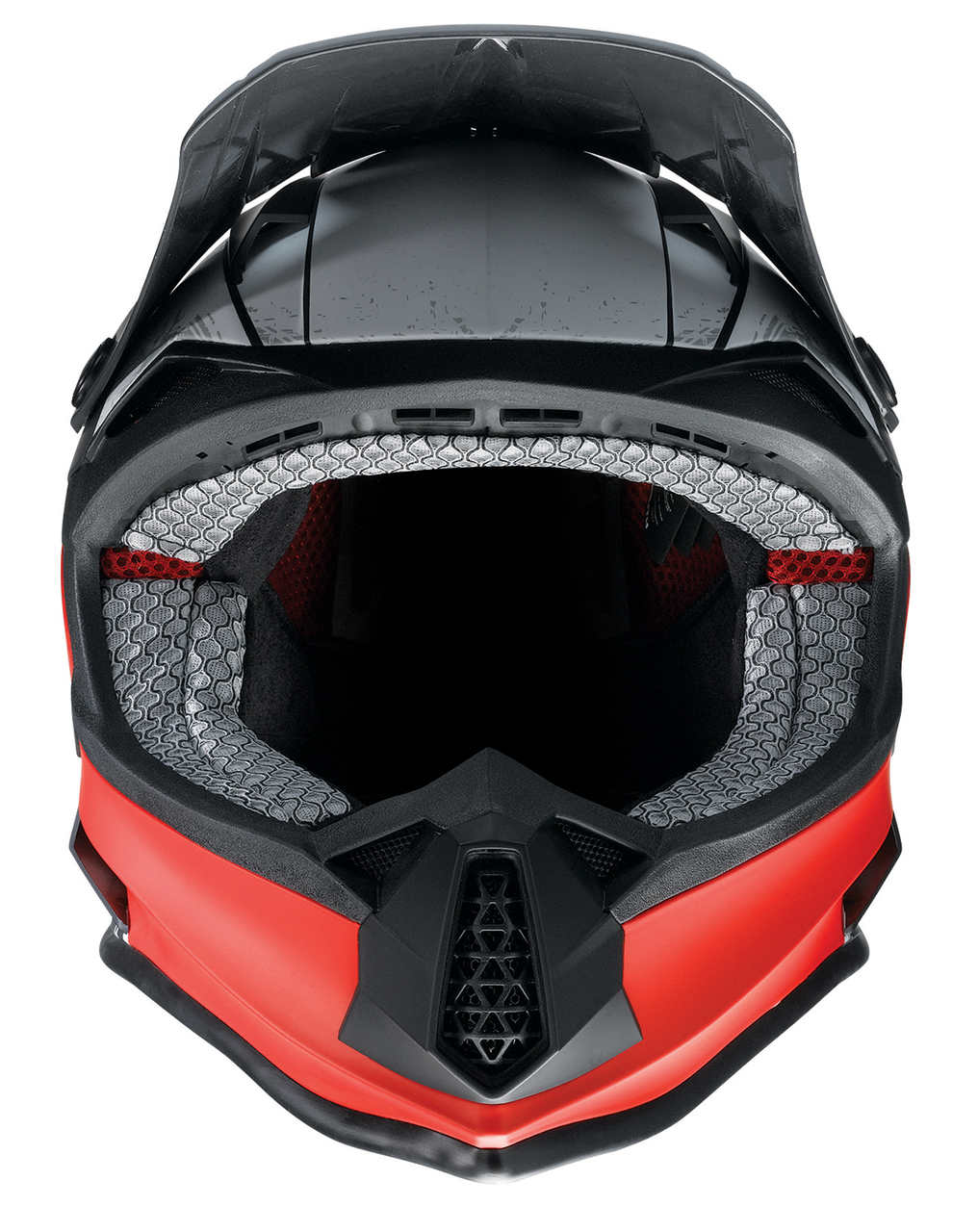 Z1R Youth F.I. Helmet - Fractal - MIPS® - Matte Black/Red - Large 0111-1519