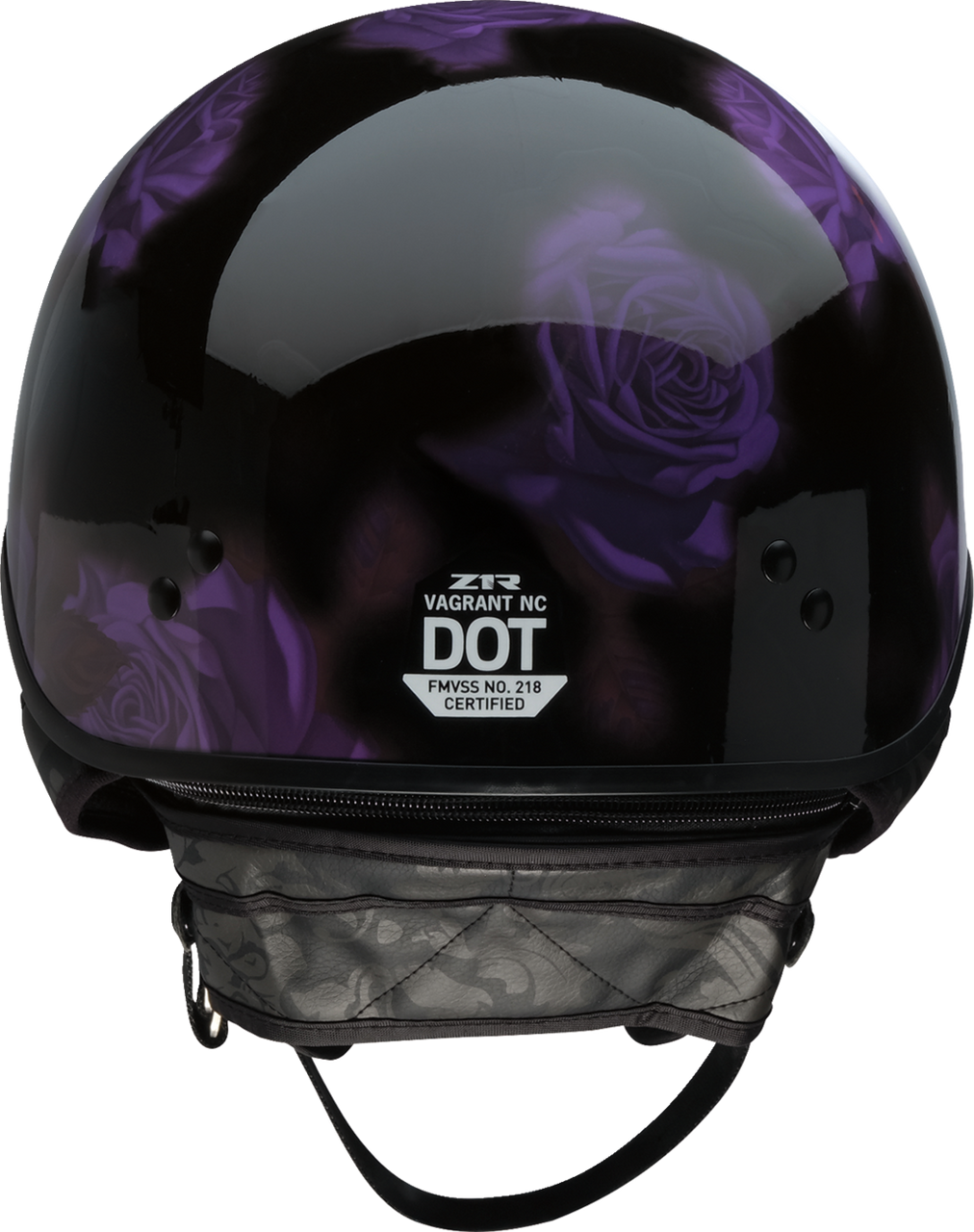 Z1R Vagrant NC Helmet - Rose - Black/Purple - Large 0103-1447