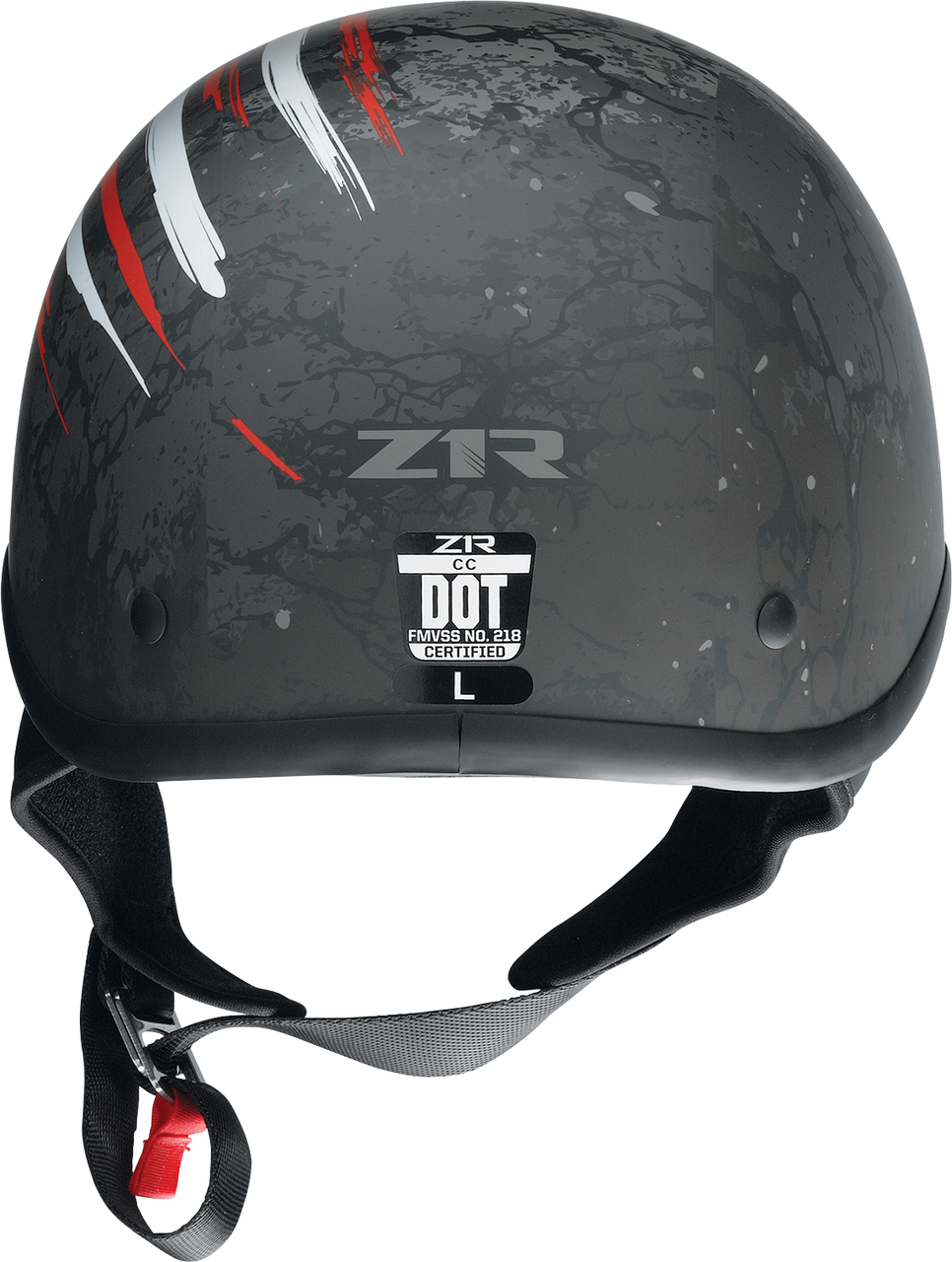 Z1R CC Beanie Helmet - Justice - Black/Red/White/Blue - Large 0103-1406