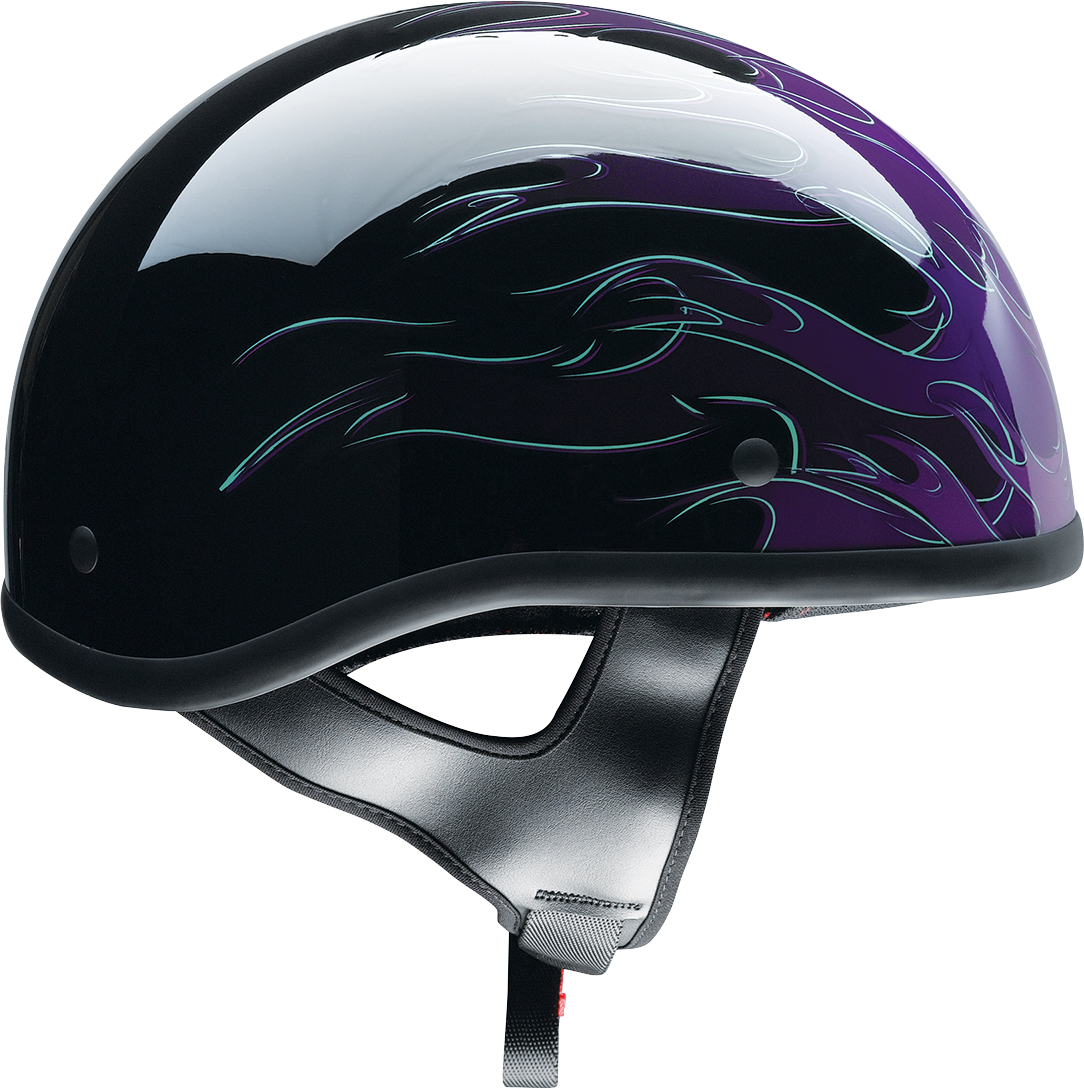 Z1R CC Beanie Helmet - Hellfire - Purple - XS 0103-1338